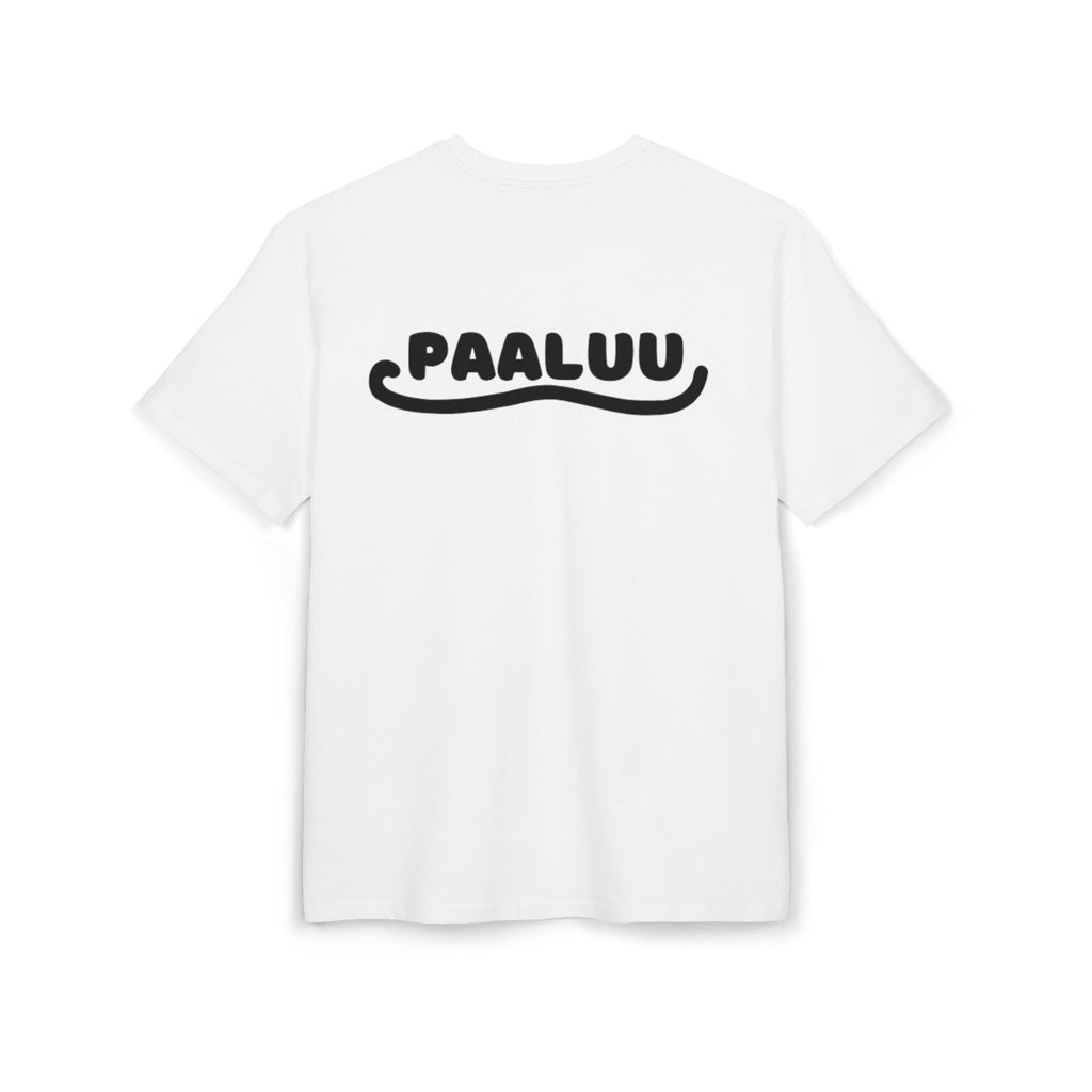 PAALUU Oversize t-paita valkoinen