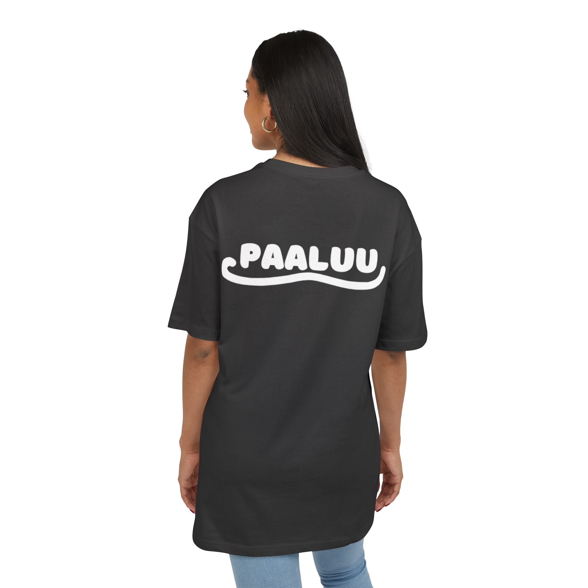 PAALUU Oversize t-paita musta