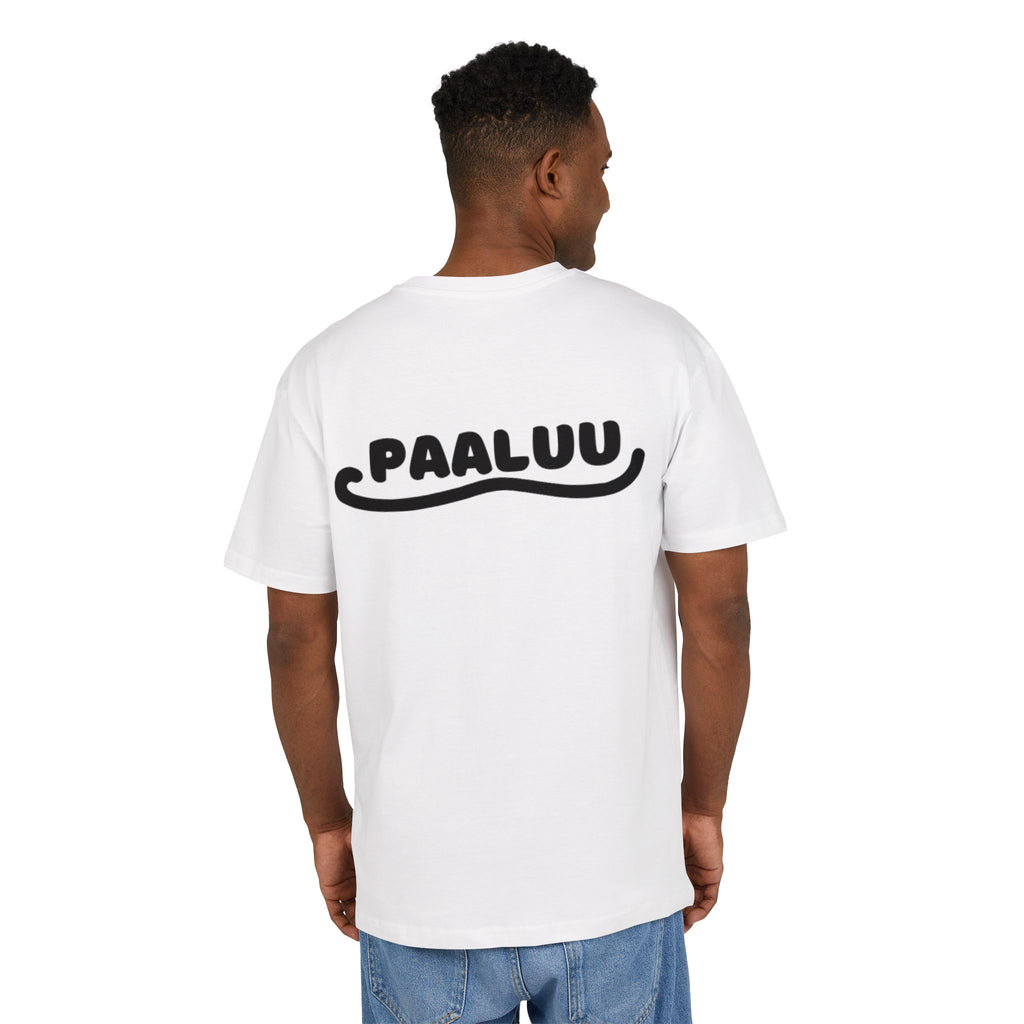 PAALUU Oversize t-paita valkoinen