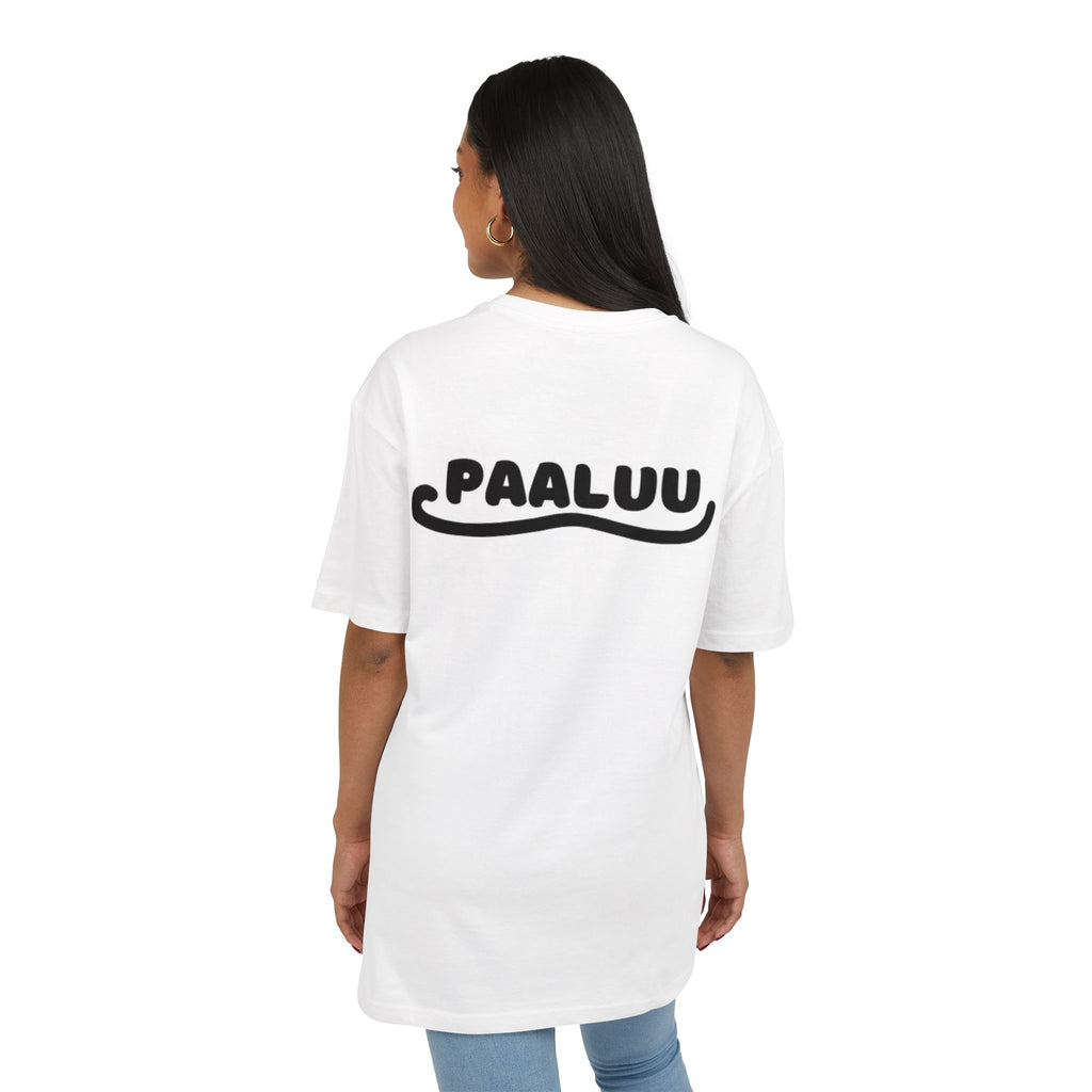 PAALUU Oversize t-paita valkoinen